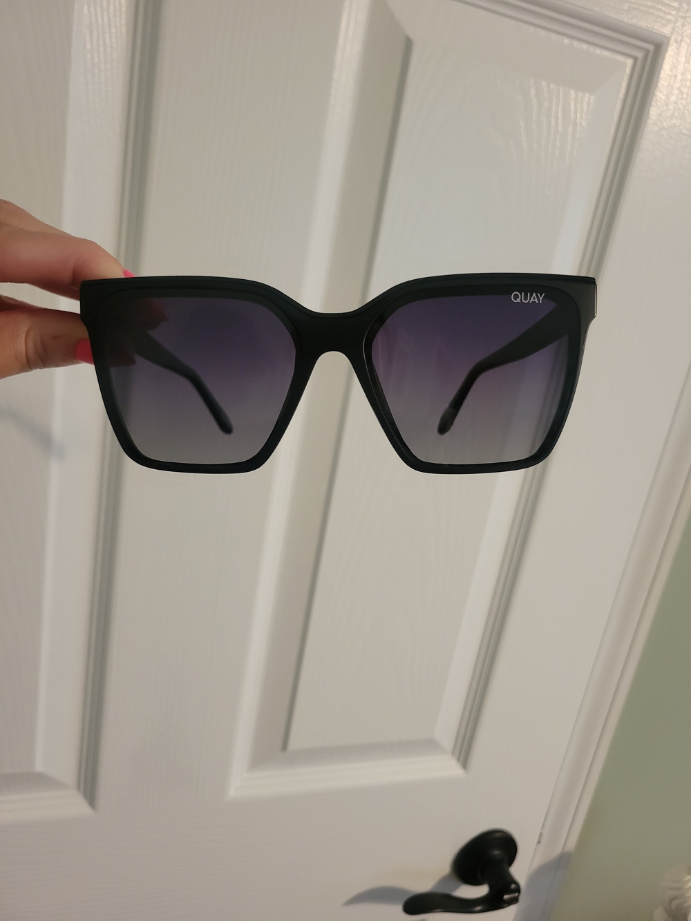 Quay Australia Black Frame Sunglasses
